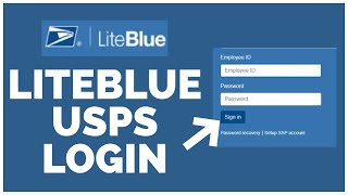 How To Login To Liteblue USPS Account 2023 Liteblue USPS Employee Sign In [upl. by Ailsun83]