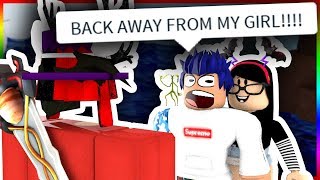 ROBLOX PISSING OFF ONLINE DATERS HE RAGE QUIT [upl. by Neyud209]