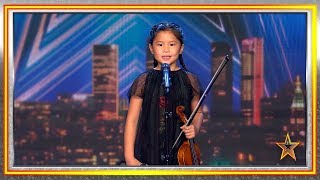 Youlan toca el violín y se lleva un Pase de Oro  Audiciones 3  Got Talent España 2019 [upl. by Ellahcim729]