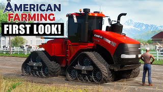 AMERICAN FARMING 1ST LOOK  BIG FIELDS BIG EQUIPMENT AND AN AMERICAN MAP [upl. by Castro]