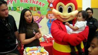 JDs bday at Jollibee [upl. by Atinauq]