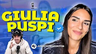 quotSui social anche per raccontare la JUVE a chi non può andare allo STADIOquot  con GIULIA PUSPI [upl. by Vyse165]