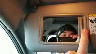 Replace Rav4 Sunvisor in 30 Seconds [upl. by Brian]