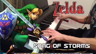 Zelda  Song of Storms Epicness for Piano Performance Version [upl. by Oak485]