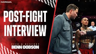 quotEubank Is A Pyquot Conor Benn amp Eddie Hearn Talk After Win Vs Dobson [upl. by Ocirled]