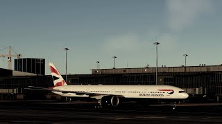 MSFS  PMDG B777367ER Helsinki Airport landing [upl. by Oirretna695]