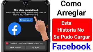 Cómo Arreglar Este Video Que No Se Pudo Cargar En Tu Historia En Facebook [upl. by Ainolloppa]