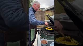 Three savoury pancakes on the Big Green Egg [upl. by Cerveny220]