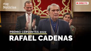 CERVANTESRAFAEL CADENAS quotLa renovación de la DEMOCRACIA es URGENTEquot CEREMONIA ÍNTEGRA  RTVE [upl. by Hafeenah]