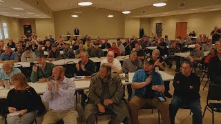 Highlights from final gun ban registry public hearing in Caseyville Illinois [upl. by Silsbye]