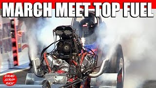 Top Fuel Nostalgia Drag Racing March Meet Bakersfield [upl. by Anissej]