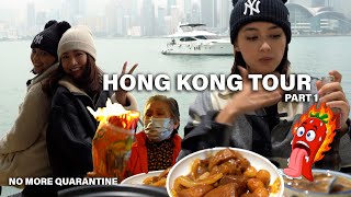 Hong Kong Tour with Pumpkin Jenn  Food Villian hitting amp more  VLOG [upl. by Halona]