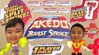 NEW Akedo Warriors Beast Strike 1 Player Packs Will We Get The 1 In 24 Legendary Beast Blade [upl. by Anotal]