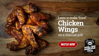 Grilled Chicken Wings  The Secrets to Grilling Perfect Crispy Chicken Wings [upl. by Akemed301]