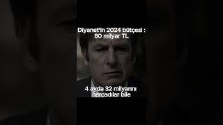 Diyanetin 2024 bütçesi 80 milyar TL [upl. by Dorelle]