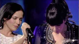 Nolwenn Leroyamp Andrea Corr quotWoman Of Irelandquot Live on Taratata Mai 2005 [upl. by Ettennil]