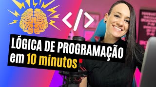 Lógica de programação por onde começar  Guia RÁPIDO de estudos completo para INICIANTES [upl. by Fesoj]