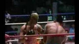 Kickboxer 2 The Road Back Fight Scene [upl. by Anuahsal]