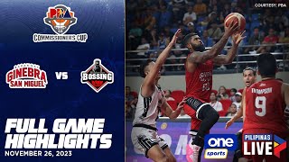 Brgy Ginebra vs Blackwater highlights  PBA Season 48 Commissioner’s Cup  Nov 26 2023 [upl. by Finegan]