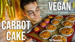 Le Meilleur CARROT CAKE VEGAN COMPLET de Youtube  Sans huile  nilminamoto [upl. by Watkin698]