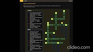 GameCrossword puzzleSummit 1Unit 2MyEnglishLabRe [upl. by Aihcrop285]