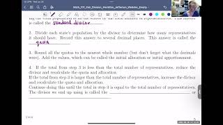 Apportionment 1 Video 8 [upl. by Riesman]