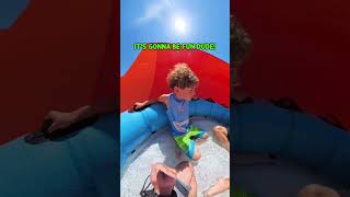 This WATER SLIDE Made Me SICK Almost 🤢🤮 shorts [upl. by Kowatch]