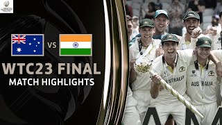 Australia v India  WTC23 Final  Match Highlights [upl. by Ardelia]