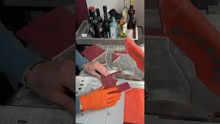 How To Cut Tile Around Kitchen Socket [upl. by Zahavi603]