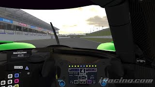 iRacing Motorsport Arena Oschersleben  Grand Prix Ligier JS P320 Track Guide Hotlap  Telemetry [upl. by Anirdna]