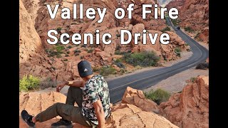 Valley of fire state park Scenic Drive Language  Telugu nevada valleyoffire vegas [upl. by Aecila952]