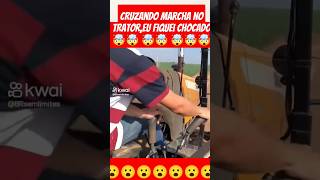 cruzando marcha no trator pisando fundocaminhao caminhoneiro [upl. by Sherburn]