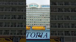 Royal Caribbean UTOPIA Of The Seas the newest cruiseship 😲 cruise ofw cruiseship travel seaman [upl. by Neelie]