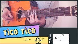 TICO TICO  Guitar Cover  TABs [upl. by Meredithe]