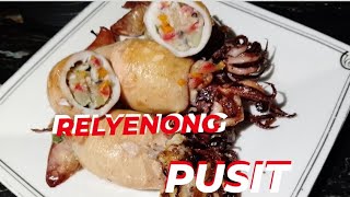 RELLENONG PUSIT pusit rellenongpusit pusitrecipe [upl. by Ephrayim]