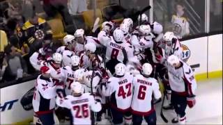 Nicklas Backstrom OT Game Winner Capitals vs Bruins Game 2 [upl. by Branscum]