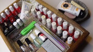 DECLUTTERING SMALTI e prodotti per la manicure primavera 2024 [upl. by Ylnevaeh]