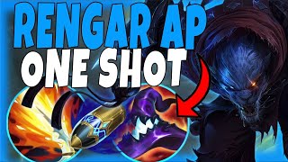 FULL AP RENGAR 100 WIPES OUT EVERYONE BROKEN AP RENGAR BUILD [upl. by Elaine]