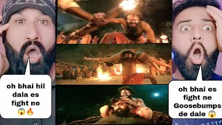 Kantara Movie  Rishab Shetty Mass Climax Fight Scene  Pakistani Reaction [upl. by Nimesh]