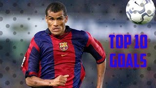 Rivaldo  Top 10 Goals [upl. by Danuloff]