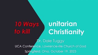 Dale Tuggy  10 Ways to Kill Unitarian Christianity [upl. by Nnaasil200]