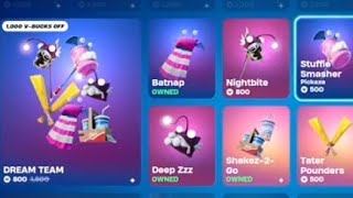 Fortnite Item Shop NEW Nissan Car Bedhead Brigade Set Returns Aeronault Gameplay [upl. by Wiseman]