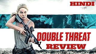 Double Threat Review in Hindi  double threat 2022  double threat trailer in hindi [upl. by Ahsiemak]