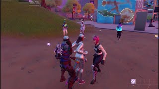 OG Blue Squire Skin Being SUS To Players In Party Royale 😂 [upl. by Jarrid]