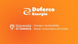 Duferco Energia partner del MES  il Master in Energia e Sostenibilità dellUniversità di Genova [upl. by Ayatnwahs]