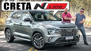 Hyundai Creta N Line melhorou o visual mas será mais um esportivado [upl. by Einhpad874]