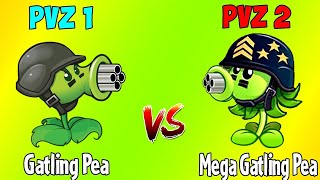 Pvz 2 Discovery  The Plants Have Major Differences in PVZ 1 vs PVZ 2 [upl. by Hellah]