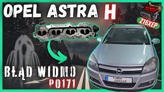 Opel Astra H 🔧 Z16XEP  Błąd Widmo P0171 ⚙️ Zbyt Uboga Mieszanka [upl. by Hakvir]