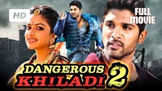 Dangerous Khiladi 2  Hit Hindi Dubbed Action Movie  Starring Allu Arjun [upl. by Aicined]