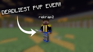 I trained REKRAP2 in the DEADLIEST PVP in Minecraft [upl. by Osnofedli]